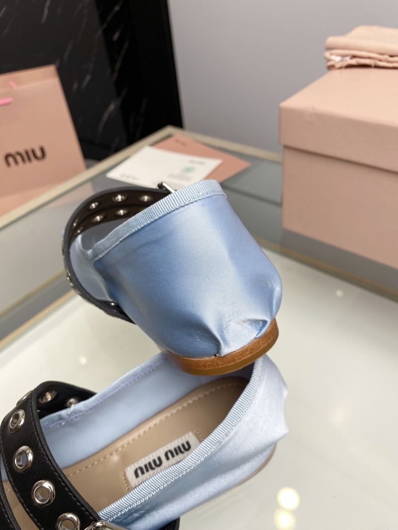 Miu Miu flat shoes